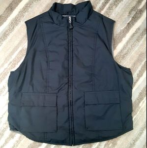 St. John's Bay Vest Black Large